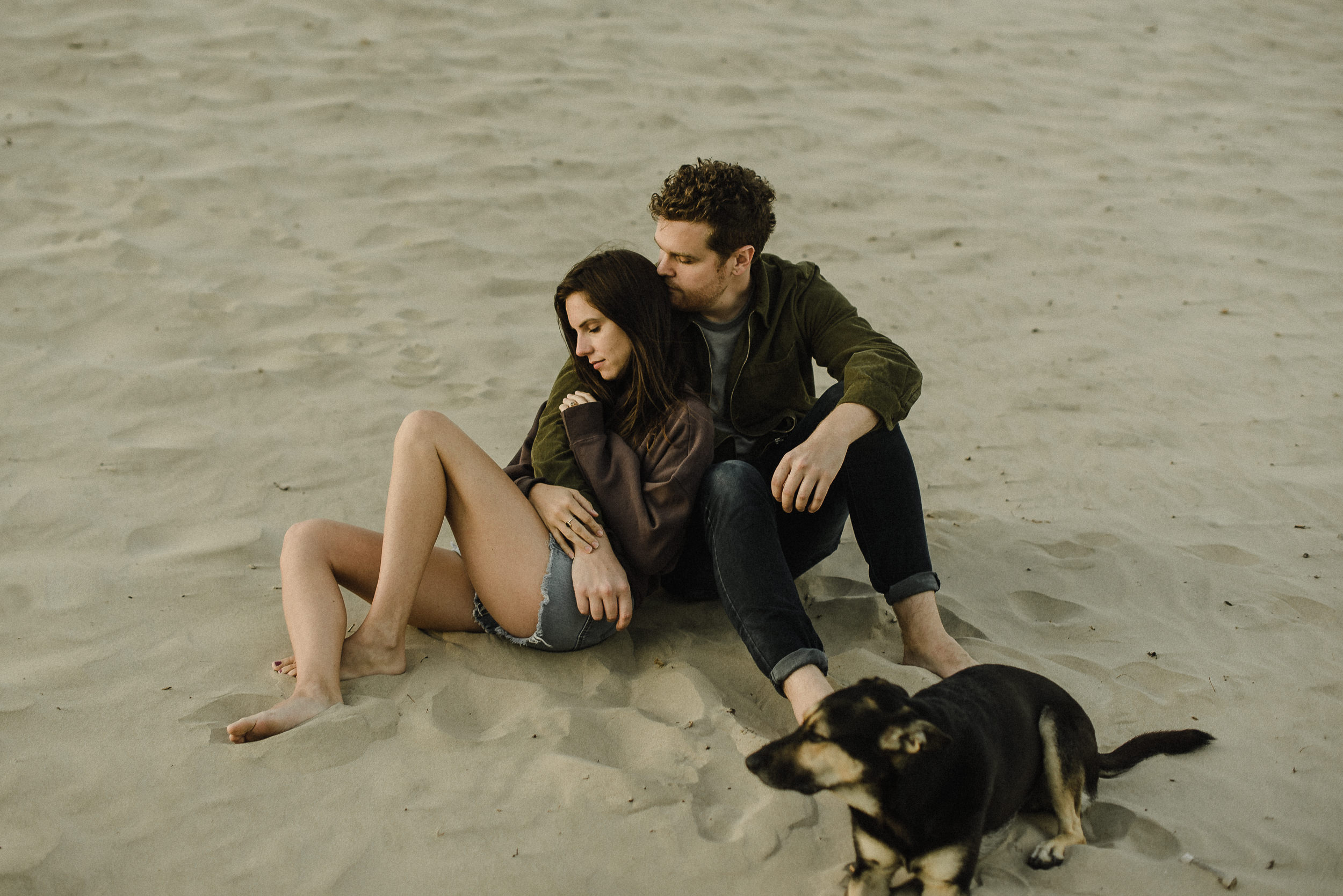 sandbanks engagement session PEC