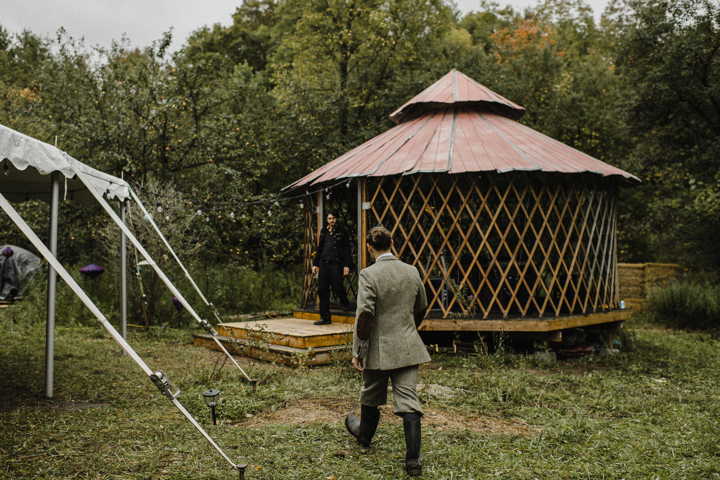 wedding yurt