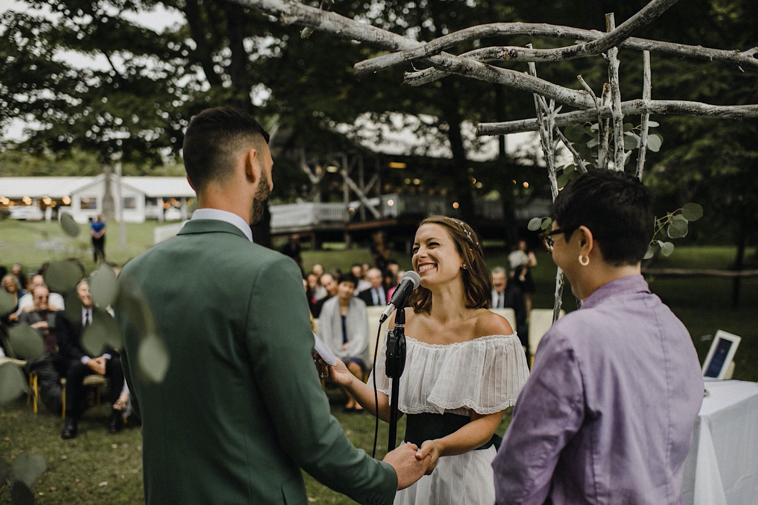 Pennsylvania camp wedding