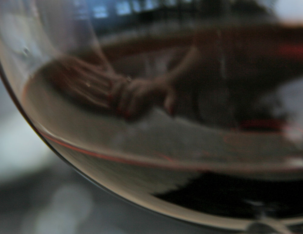 Newly Weds and a glass of Biondi Santi Rosso di Montalcino