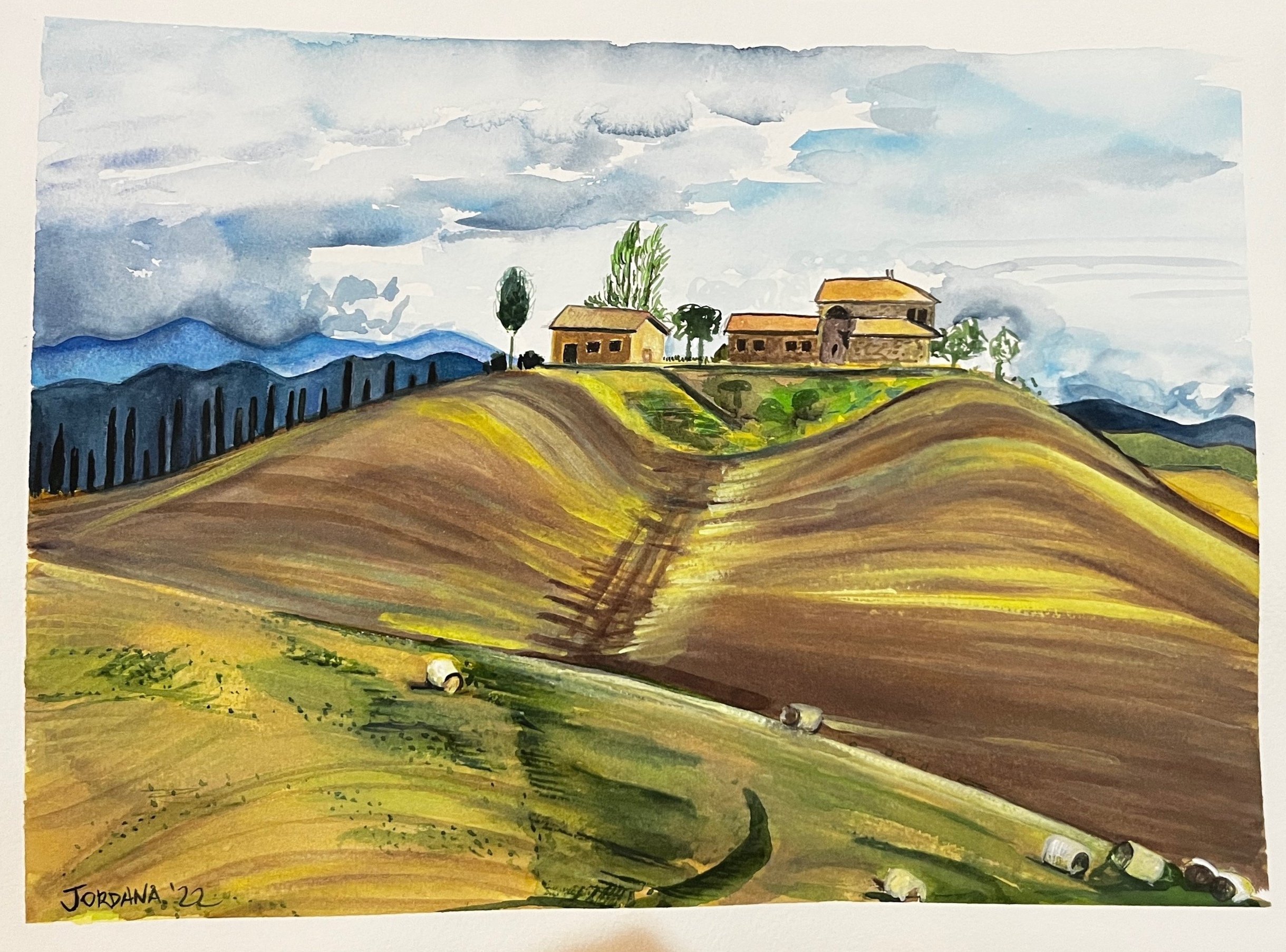 Tuscany Landscape Siena