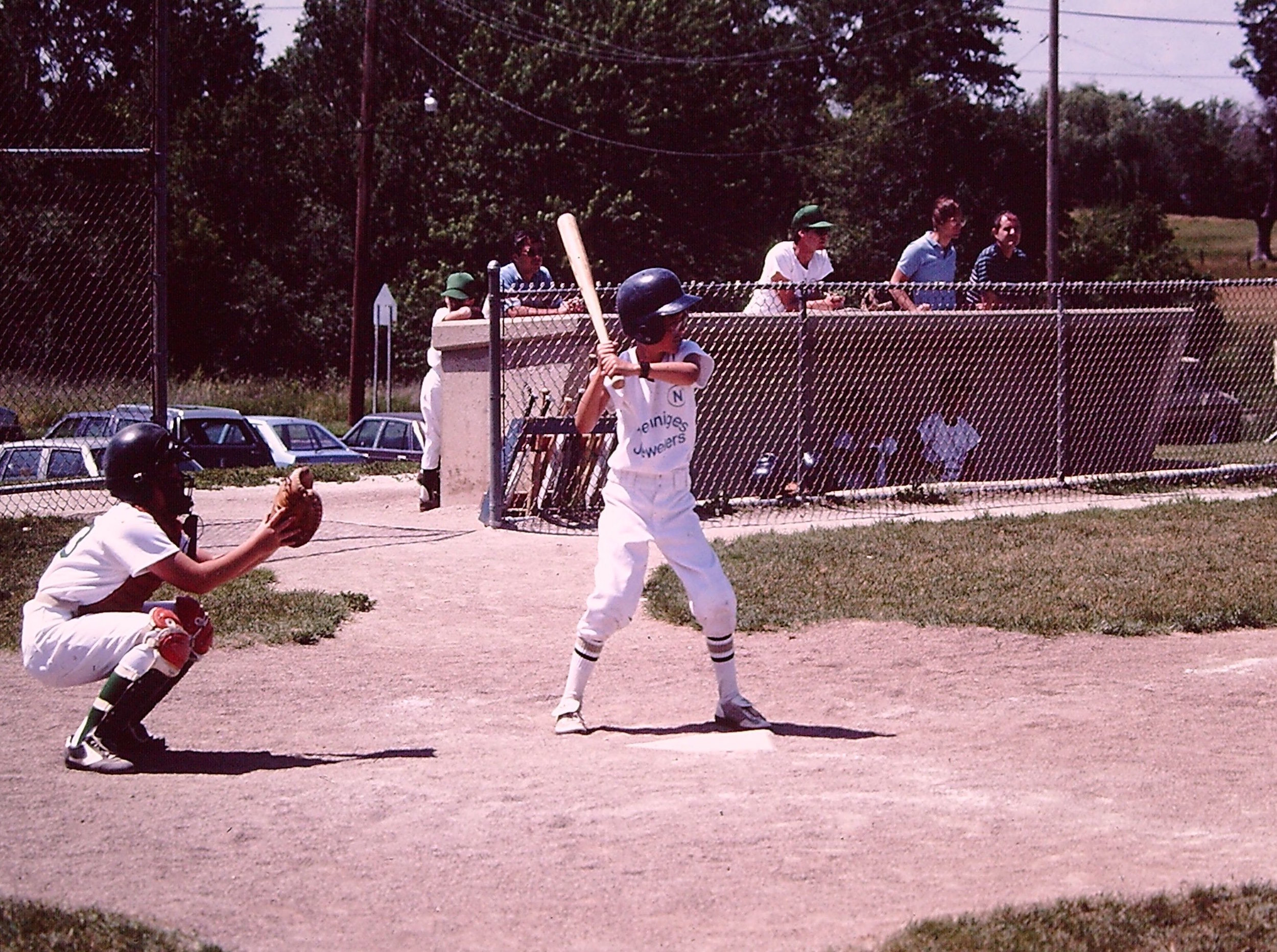 When you wear a digital watch, you don't need batting gloves.