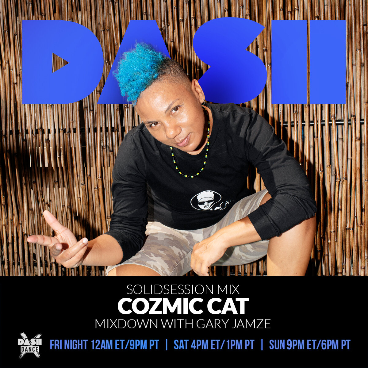 September 3, 2021 radio show: Cozmic Cat SolidSession Mix, Artist Access Area with Ben Walsh, Alan Fitzpatrick (feat. Kele) Baddest Beat