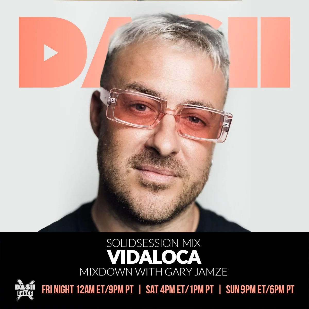 October 22, 2021 radio show: Vidaloca SolidSession Mix, Over Easy Artist Access Area + this week's Baddest Beat from TIBASKO