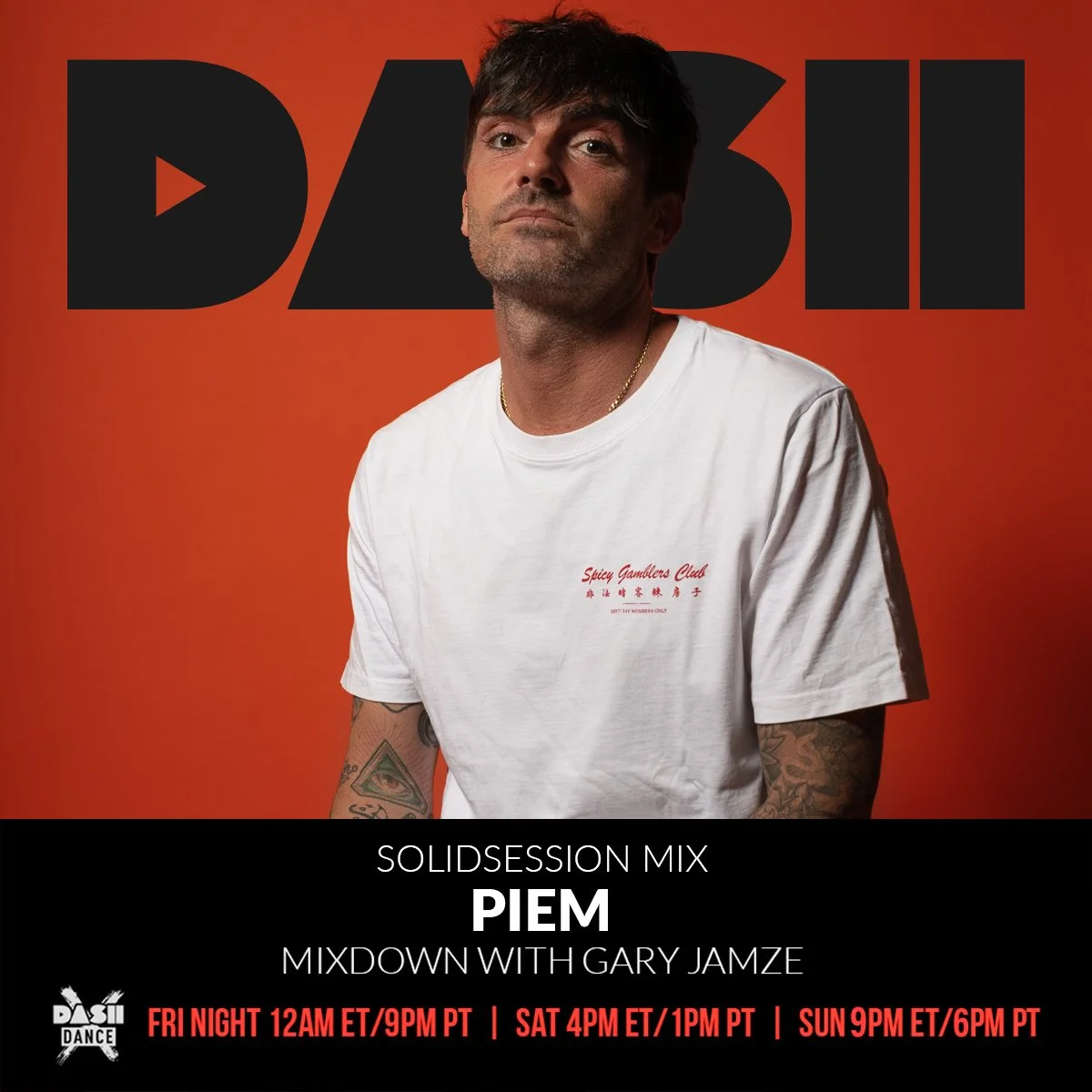 November 26, 2021 radio show: PIEM SolidSession Mix, Artist Access Area with Rony Seikaly, this week's Baddest Beat from Alex Mills