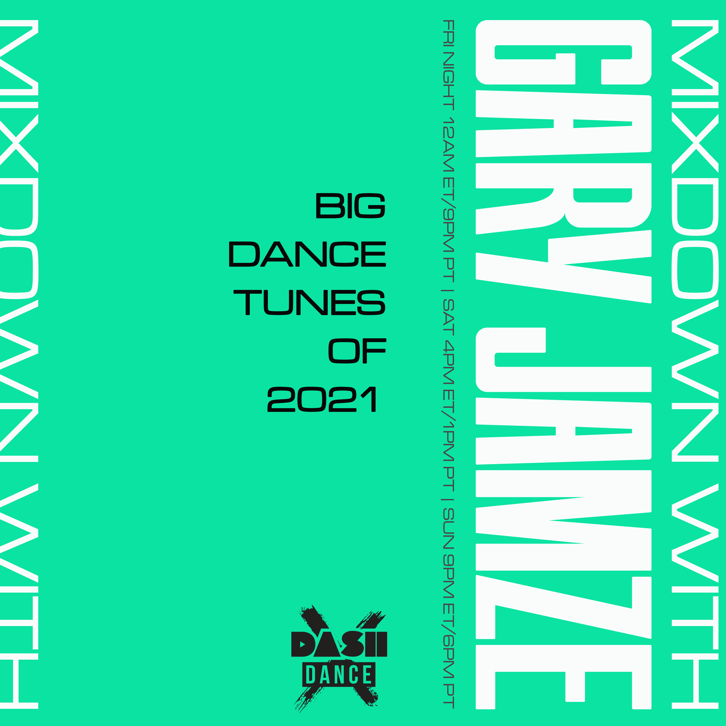 December 24, 2021 radio show: Big Dance Tunes of 2021