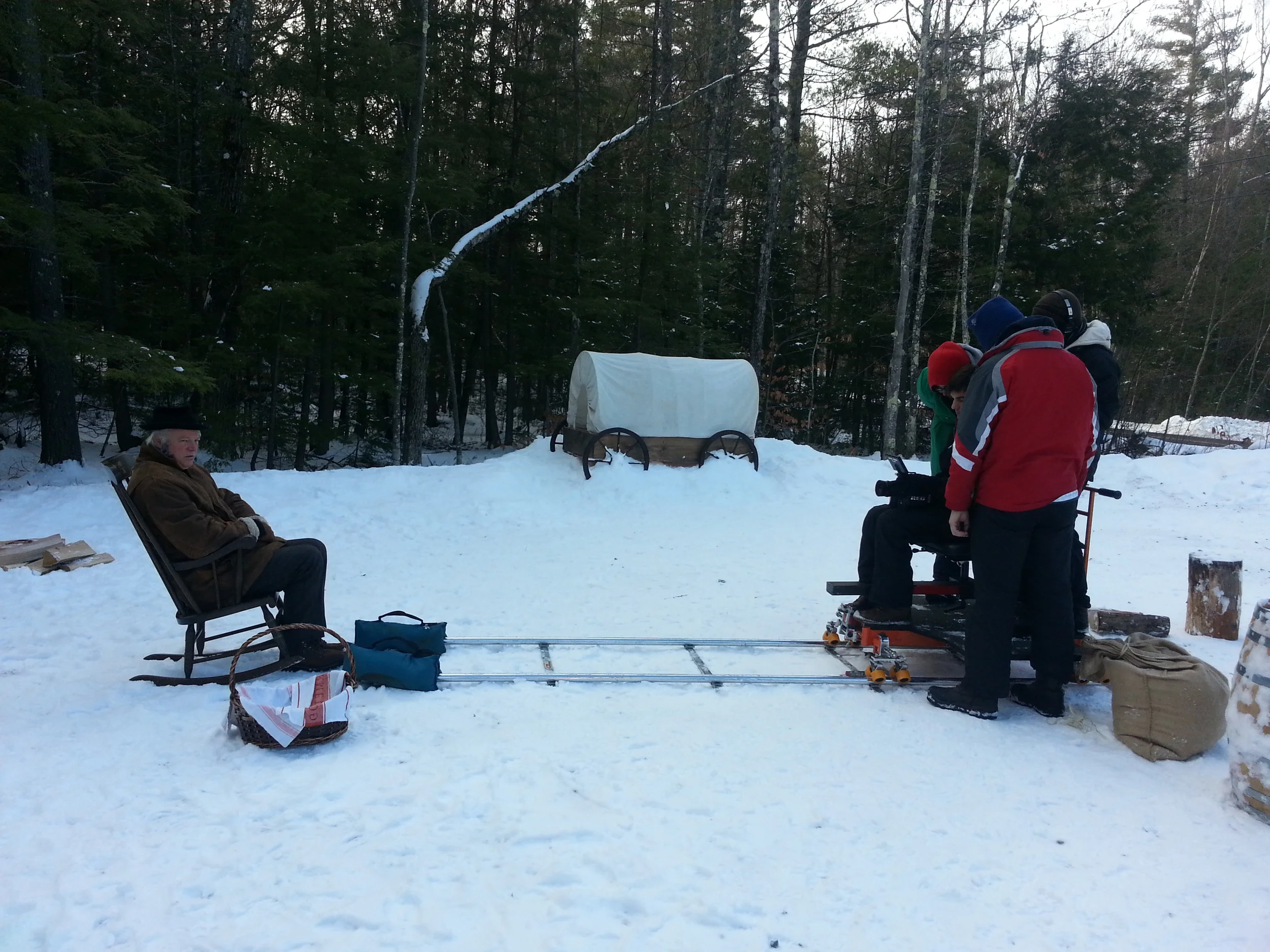 Our track Dolly!