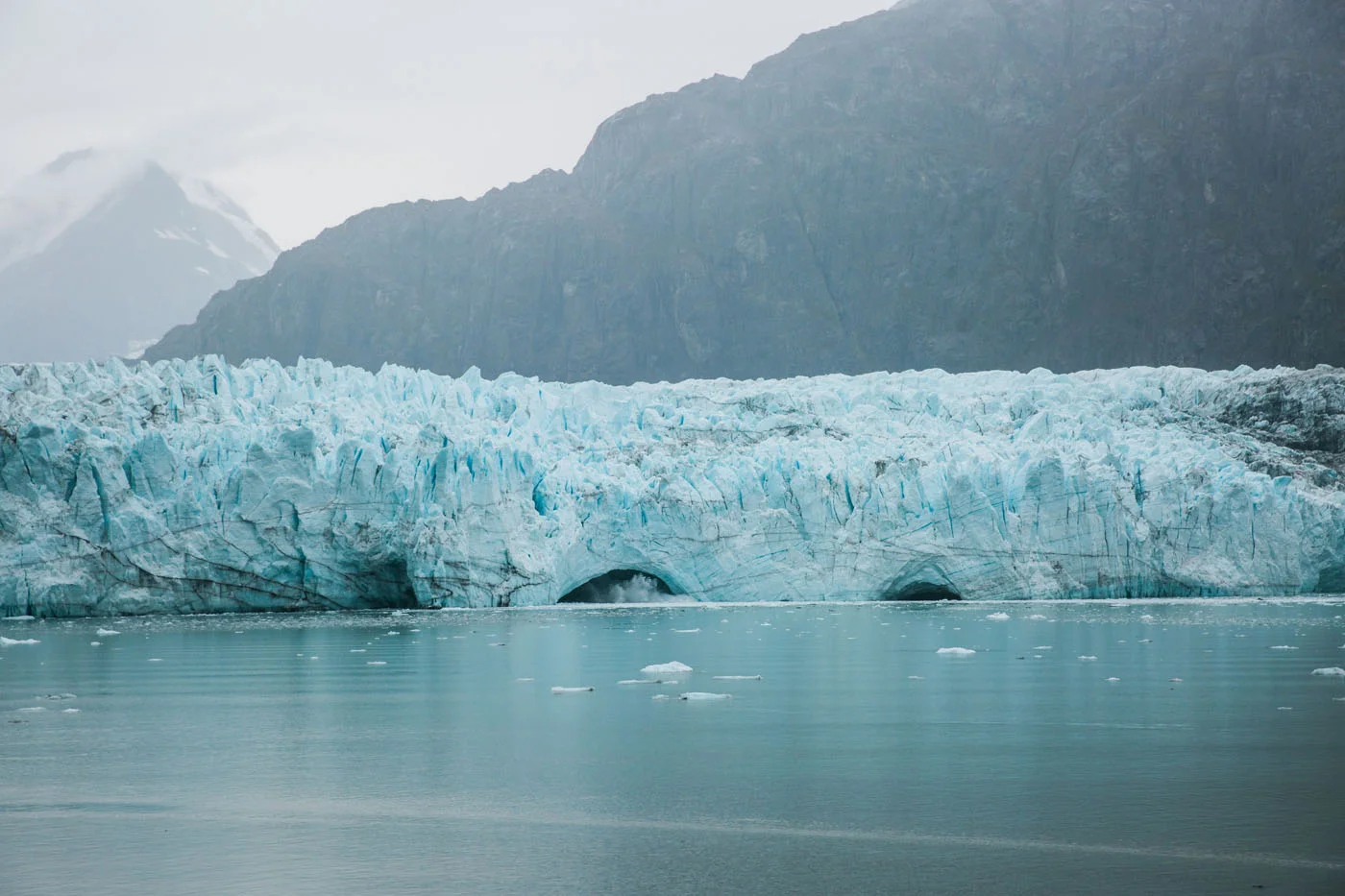 Ice calving!