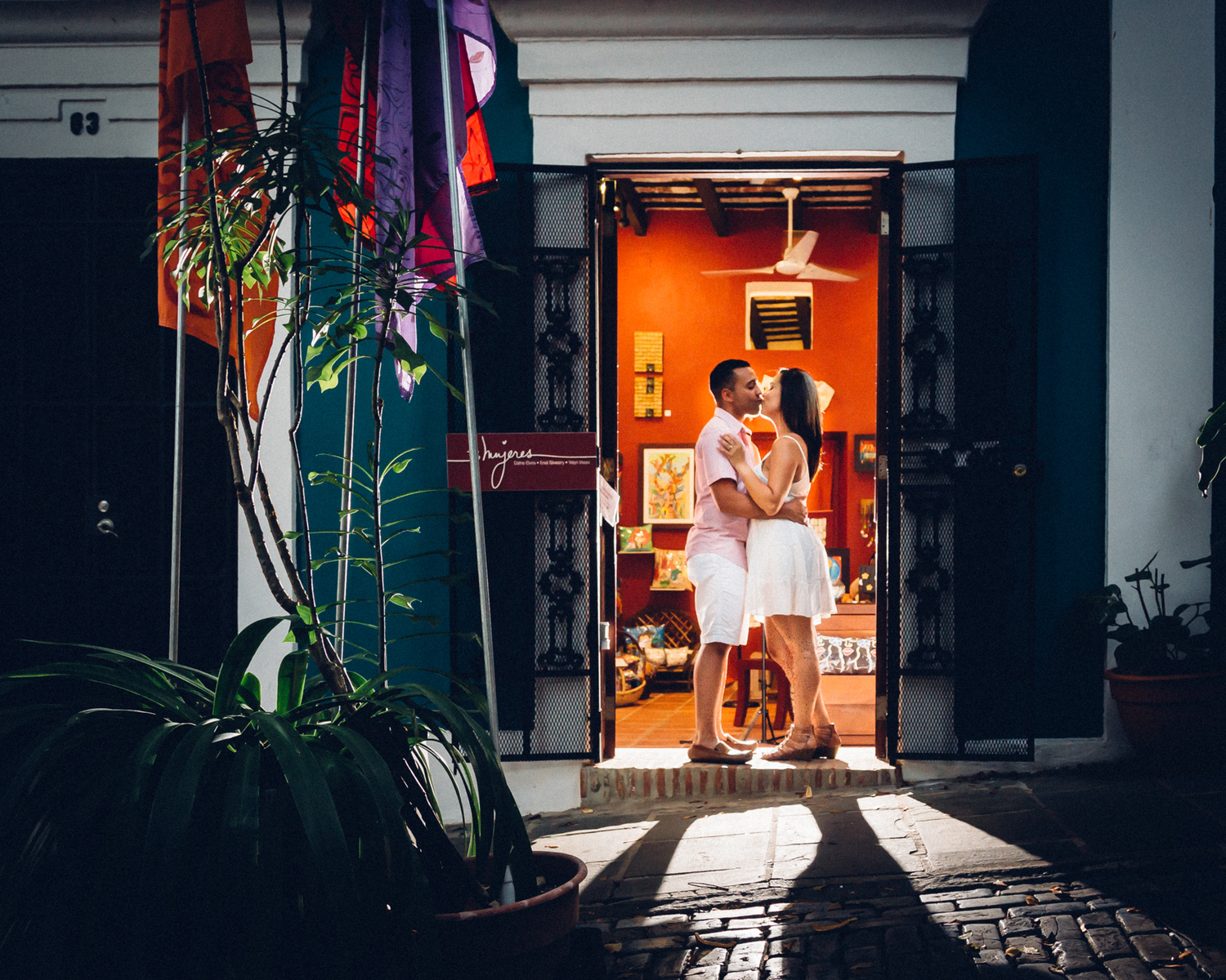 Old San Juan Engagement: Jashira + Rudwin