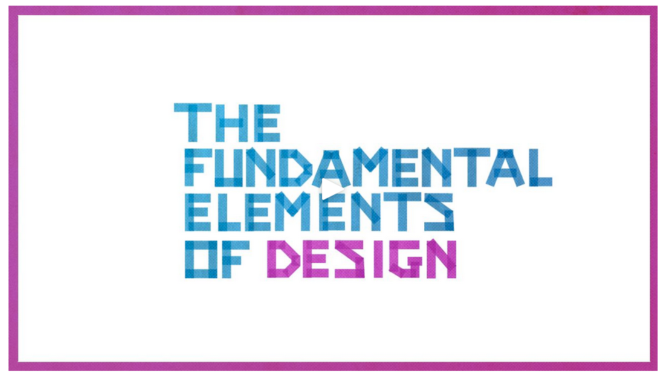Los Elementos del diseño.