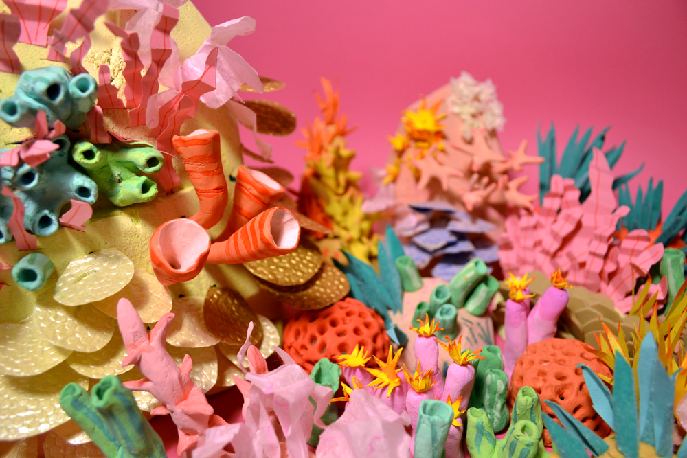 Coral reef model — Philippa Rice