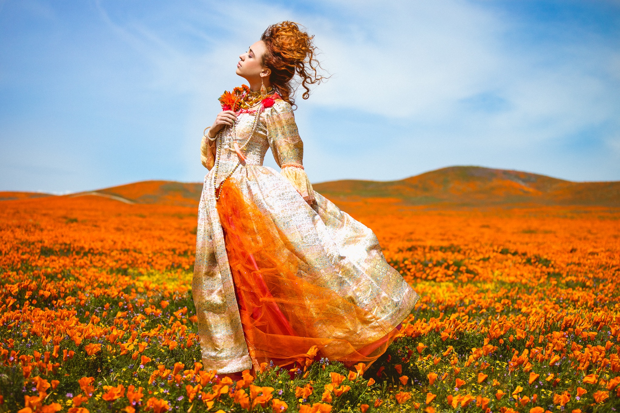 Poppies. Antelope Valley Poppy Reserver, 2019, stylist.