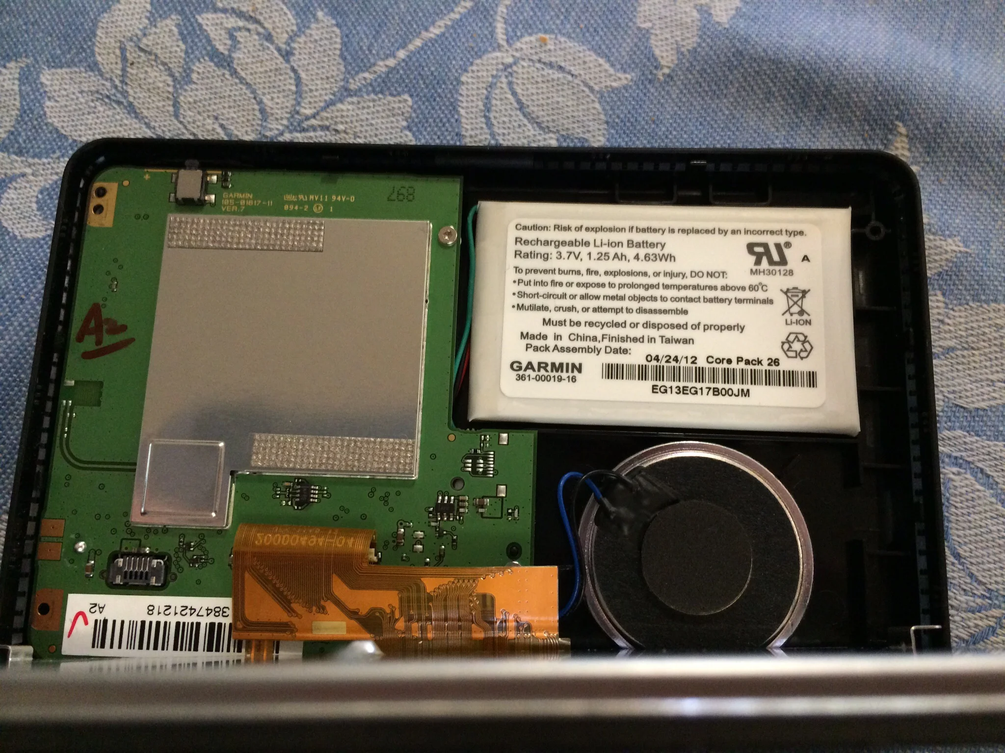 Batteria Sostitutiva Per Garmin Nuvi 1490 – 1250mAh Li-Pol 3.7V, 4.63Wh, Alta Qualità E Affidabile