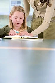 School-girl Reading.JPG