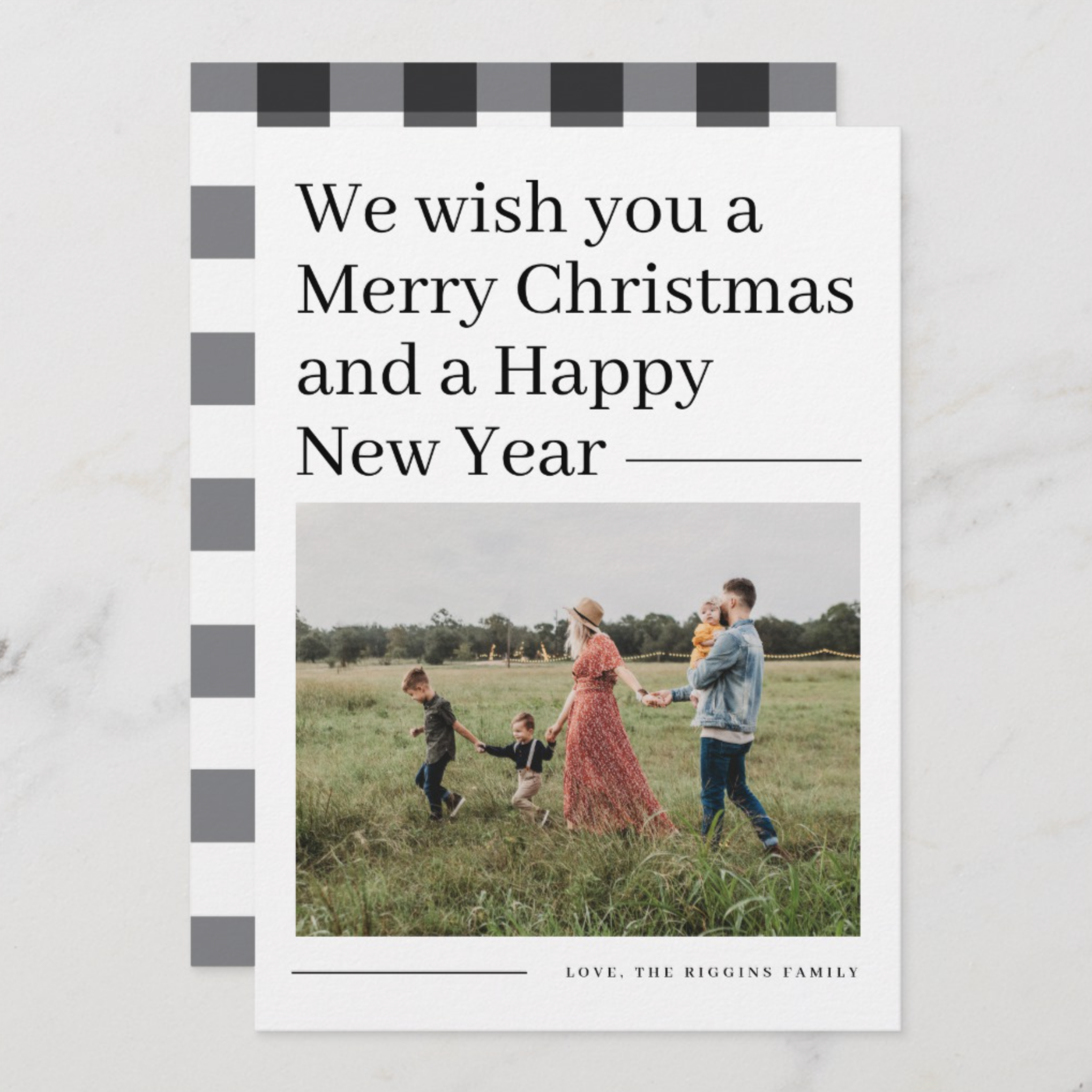 Modern holiday vibes