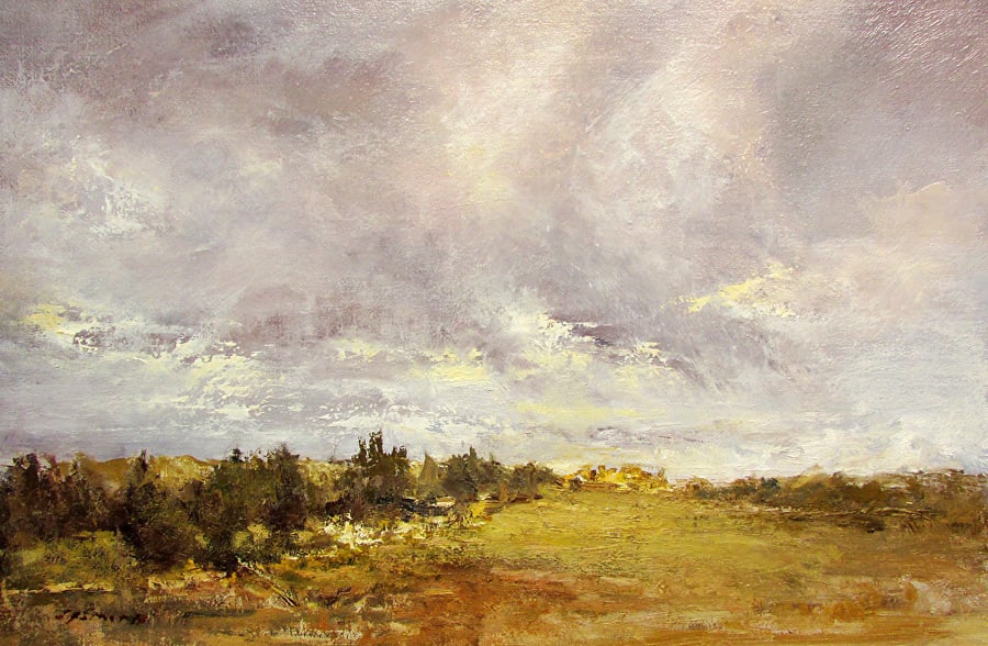 Storm Clouds"" - Original Oil by Sue Favinger Smith