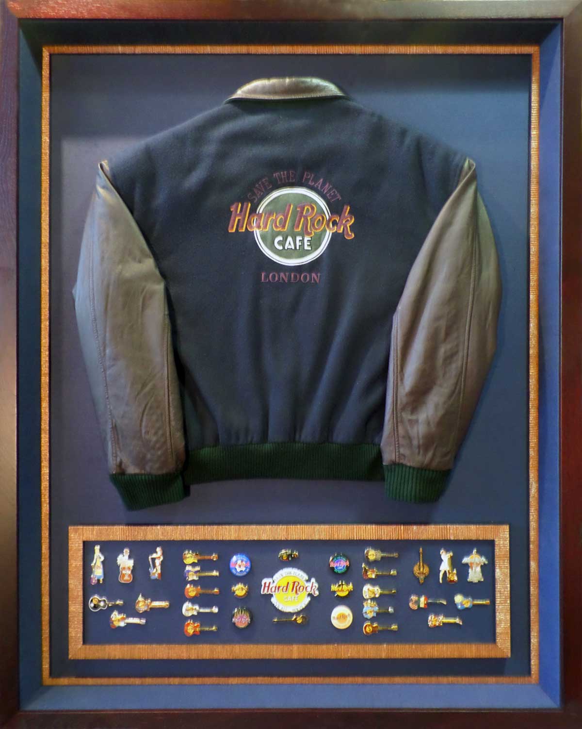 Hard Rock Cafe Shadow Box Framing