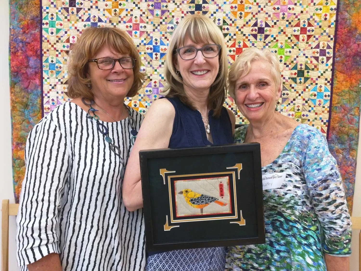 Ginny, Myrna and Kathy. Ginny and Kathy have been the co-chairs of the WUAC project the last two years and have done a fantastic job! Thanks to the both of you!