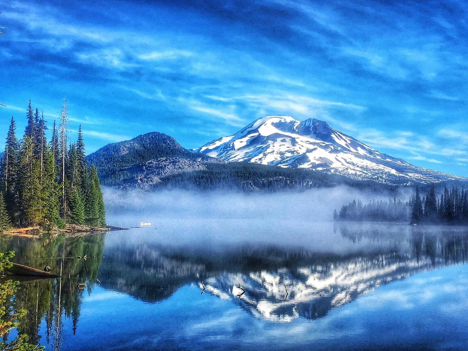 Missy from Bend Oregon is our Judges Award Winner! “Calm morning at Sparks Lake”
