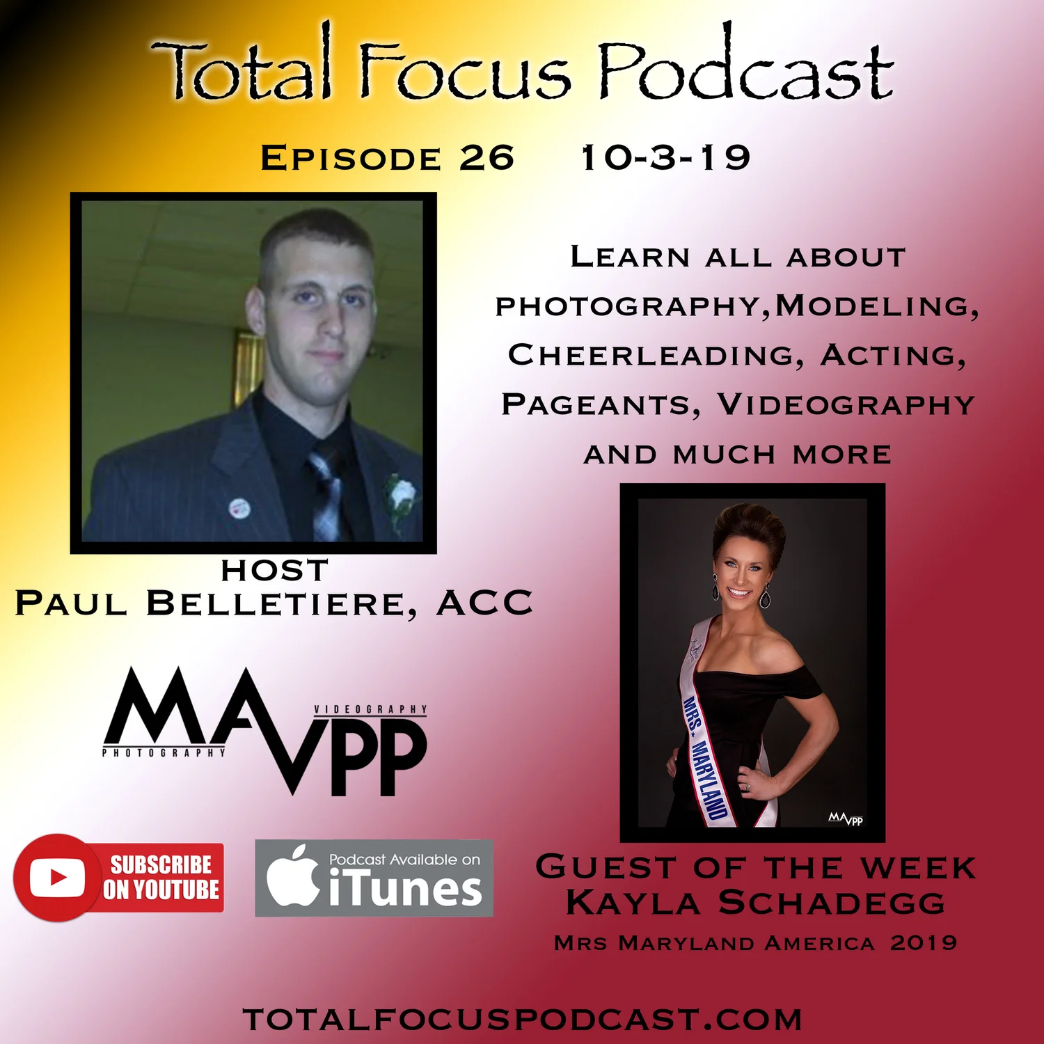 Total Focus Podcast E26 With Kayla Schadegg episode artwork