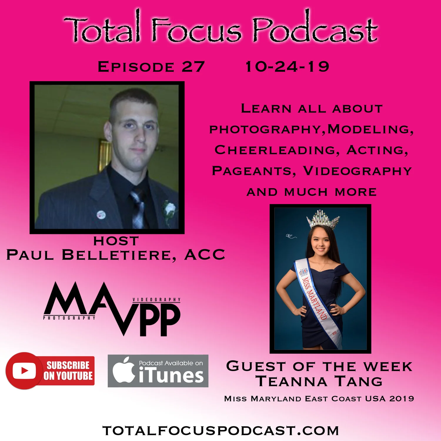 Total Focus Podcast E27 With Teanna Tang episode artwork