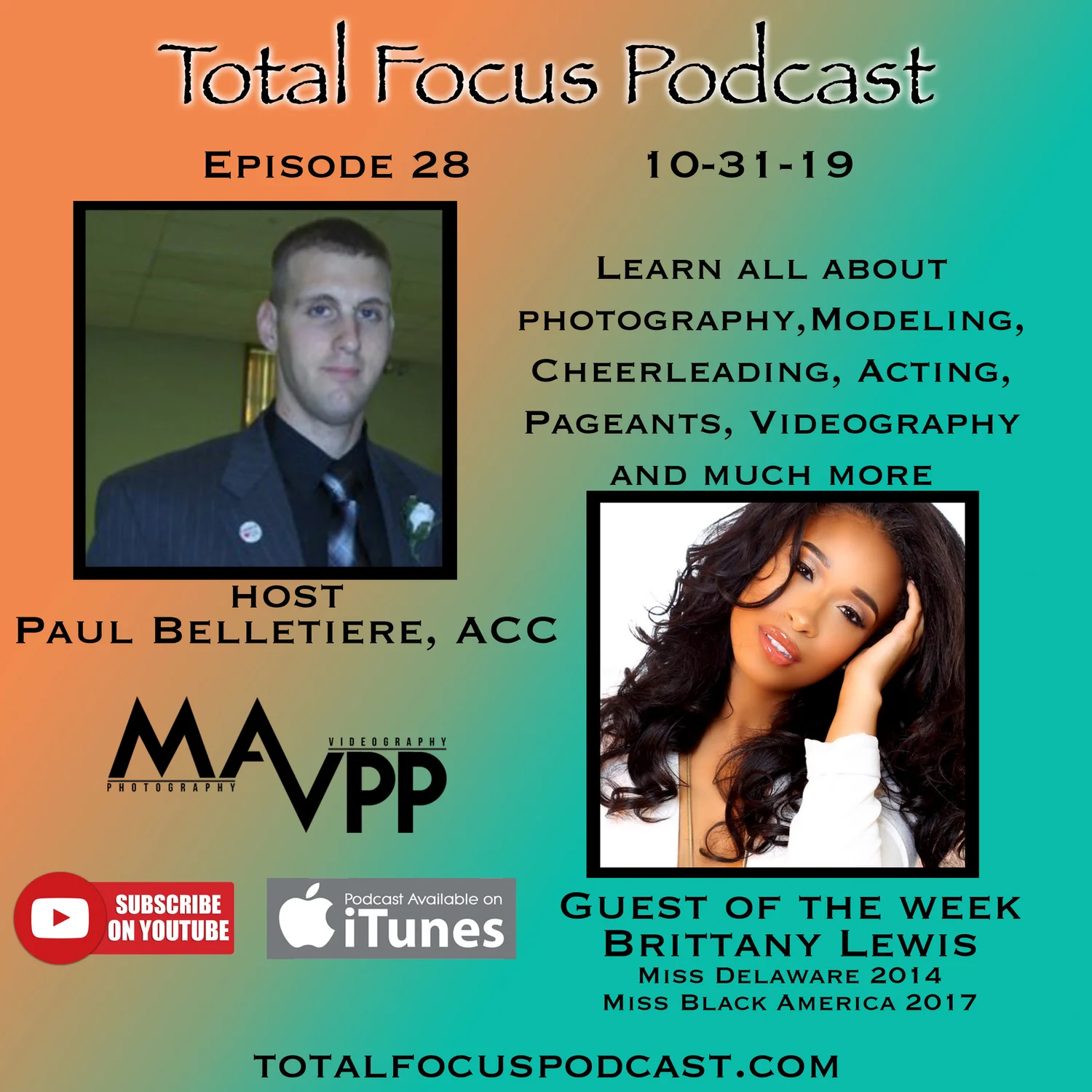Total Focus Podcast E28 With Brittany Lewis episode artwork