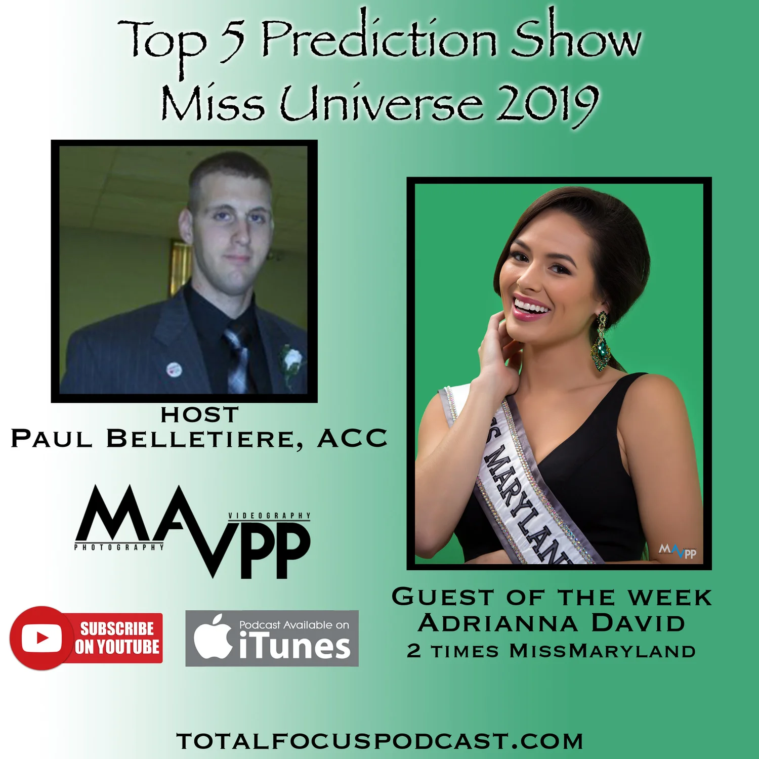 Top 5 Prediction Show  Miss Universe 2020 episode artwork