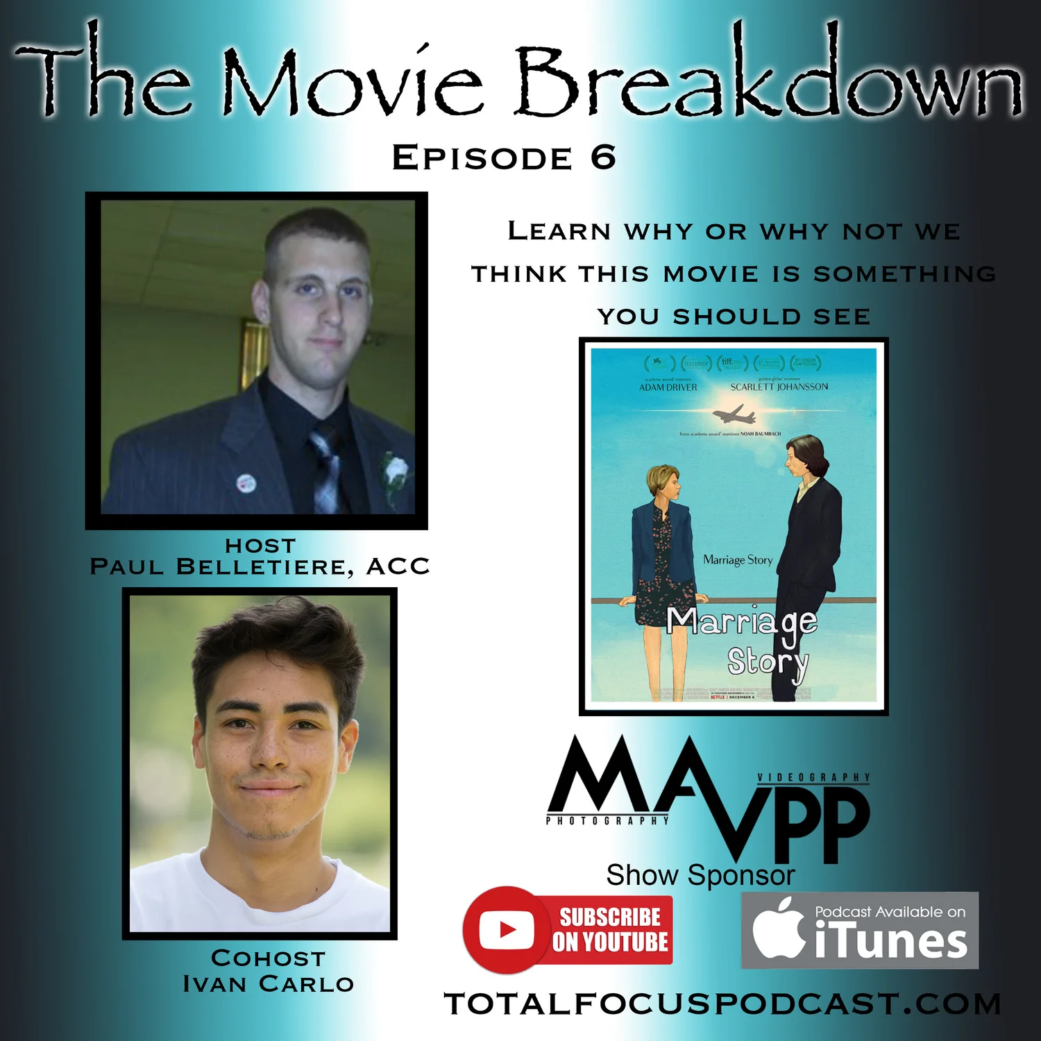 The Movie Breakdown E6 Marriage Story episode artwork