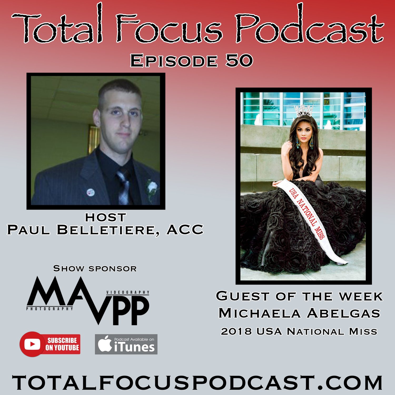 Total Focus Podcast E50 With Michaela Abelgas episode artwork