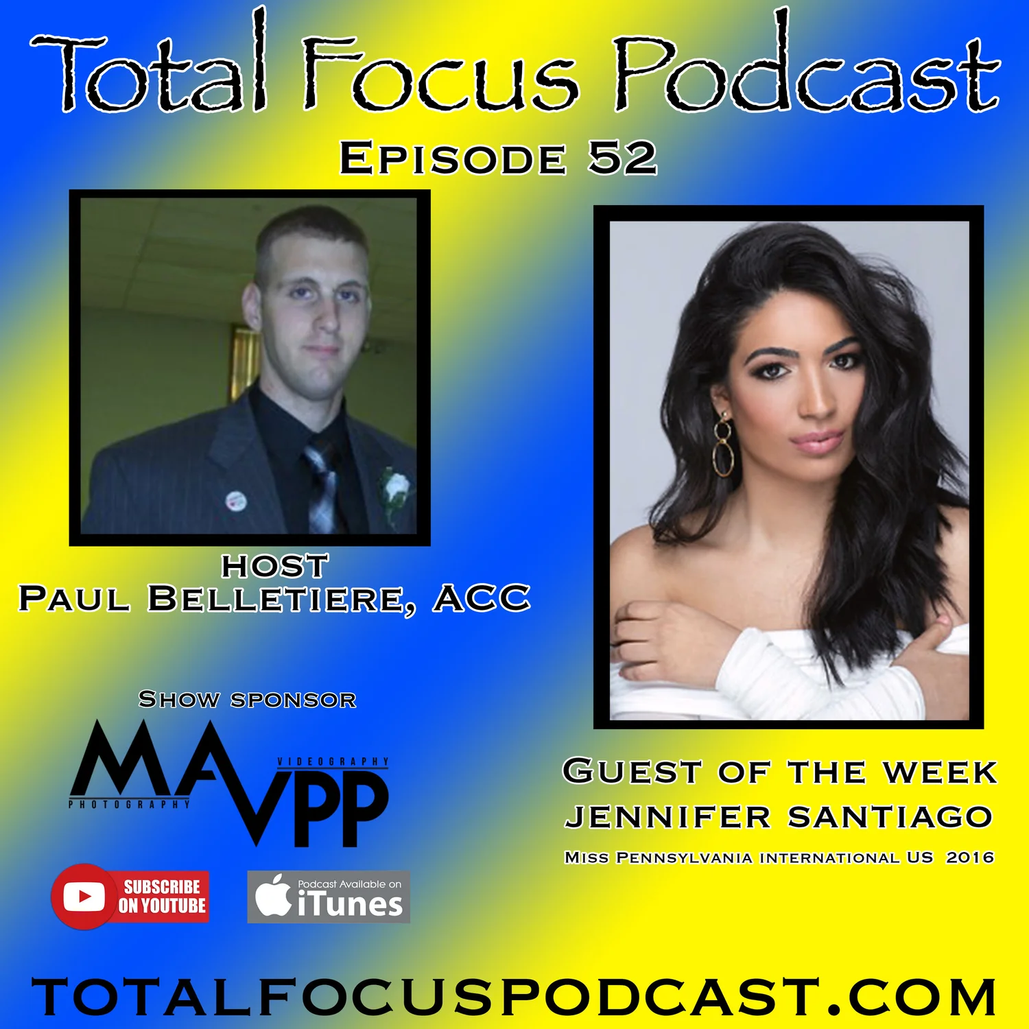 Total Focus Podcast E52 With Jennifer Santiago episode artwork