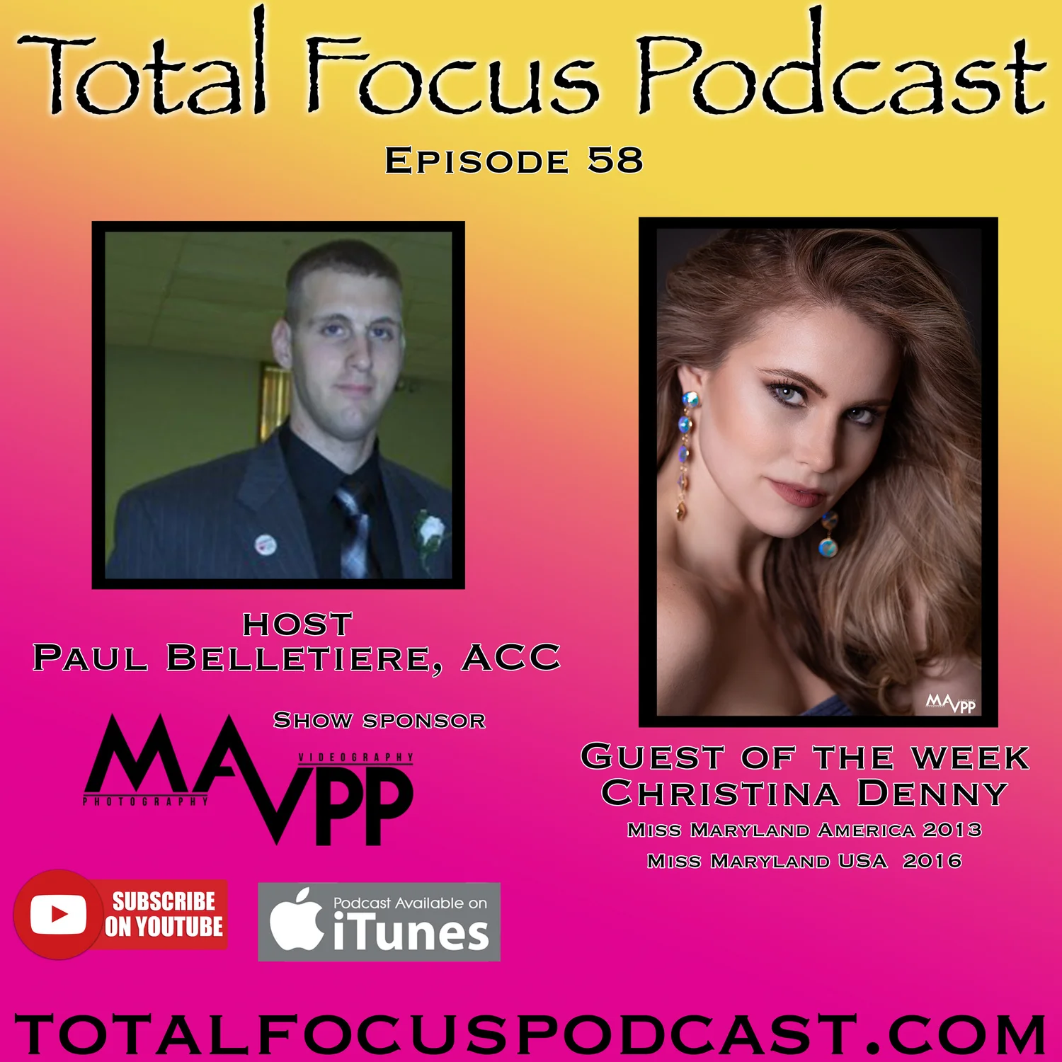 Total Focus Podcast E58 With Christina Denny episode artwork