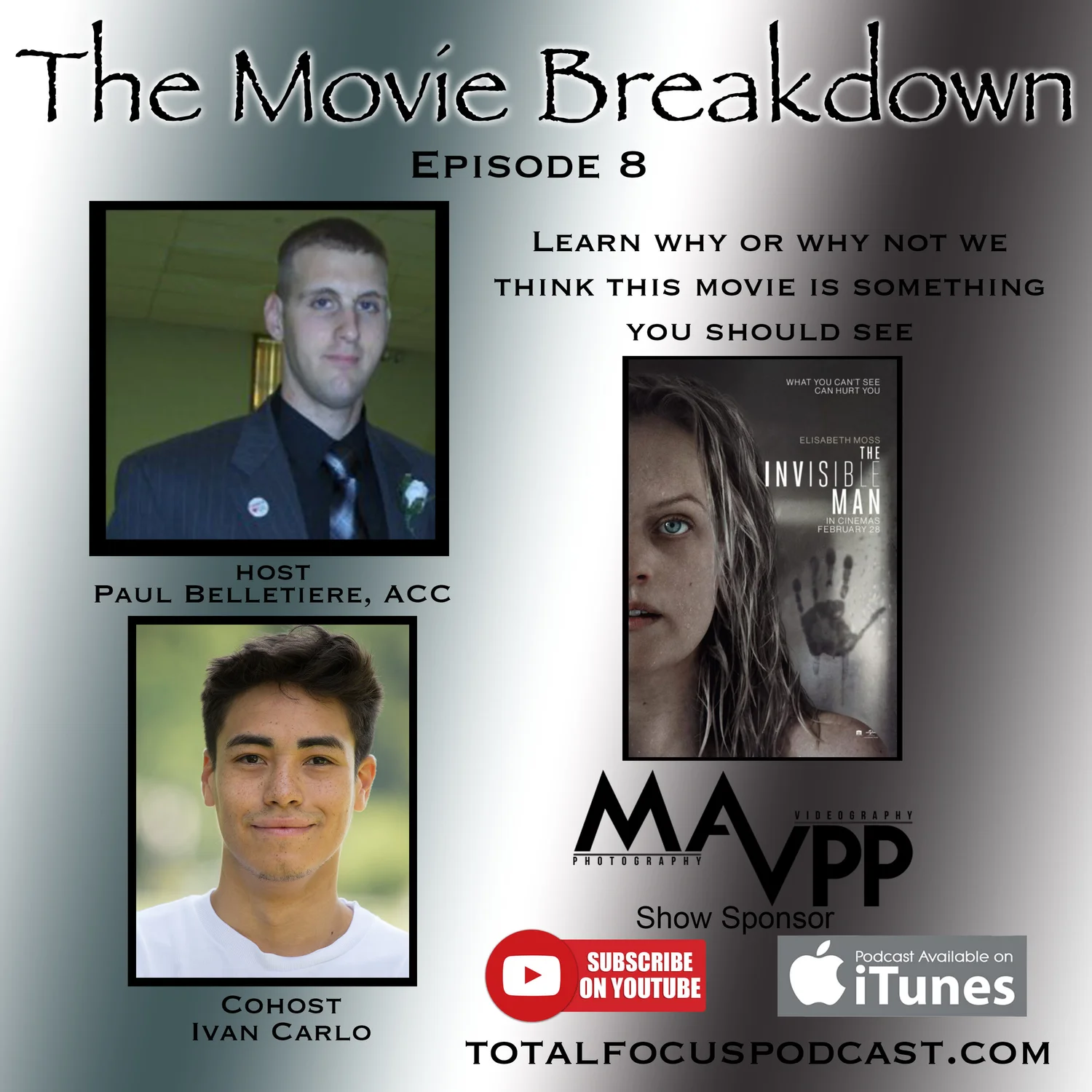 The Movie Breakdown E8 The Invisible Man episode artwork