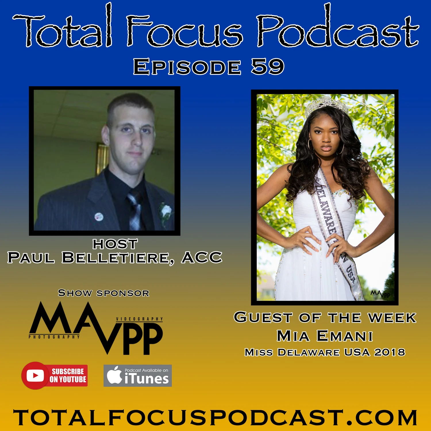 Total Focus Podcast E59 With Mia Emani episode artwork