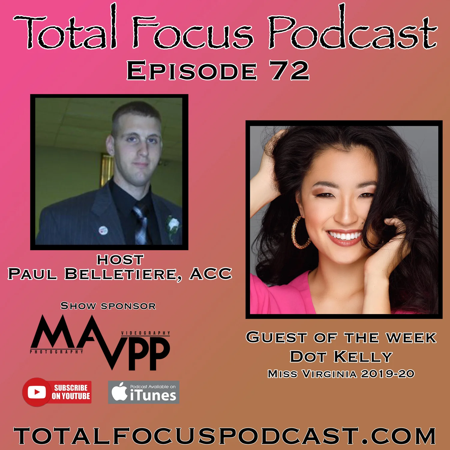Total Focus Podcast E72 With Dot Kelly episode artwork
