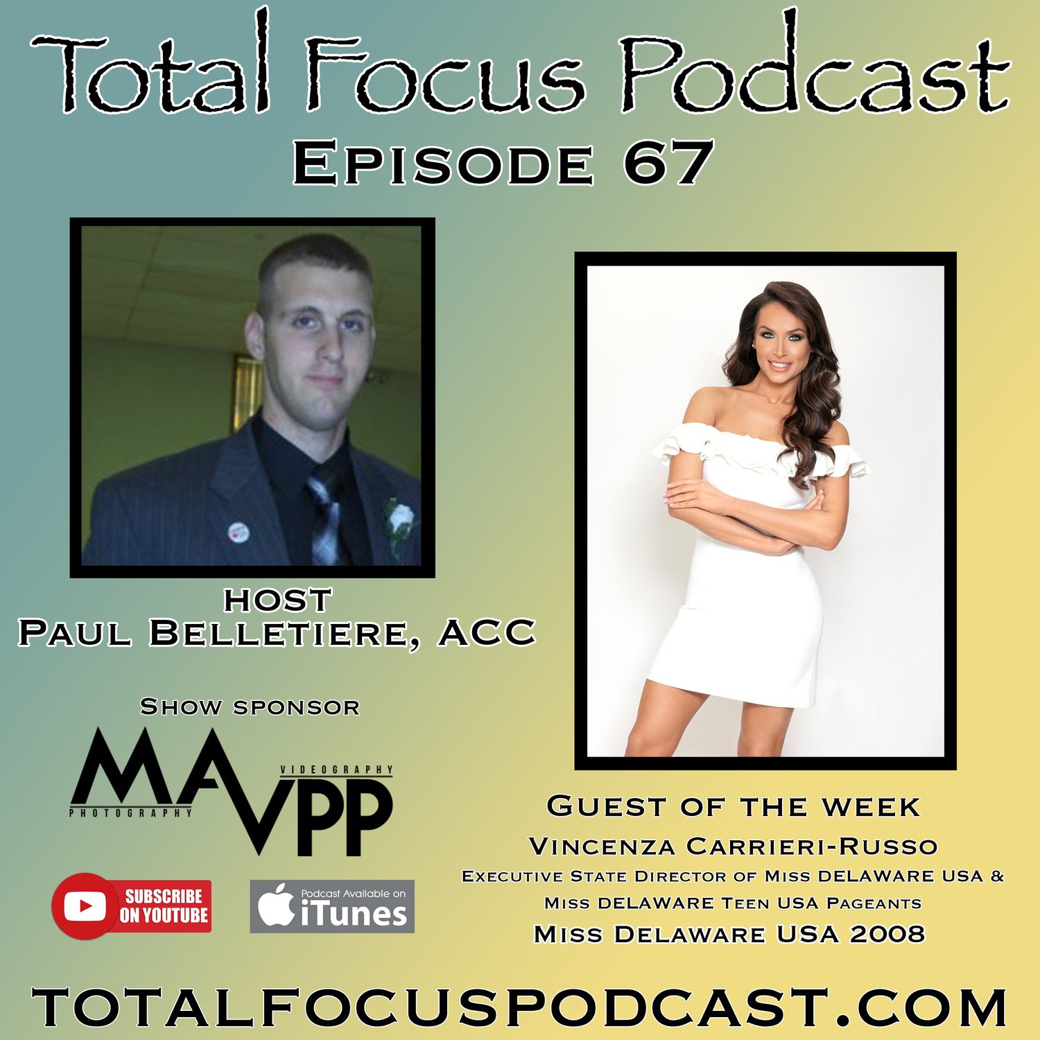 Total Focus Podcast E67 With Vincenza Carrieri-Russo episode artwork