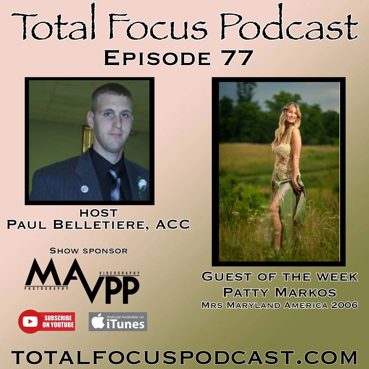 Total Focus Podcast E77 With Patty Markos episode artwork