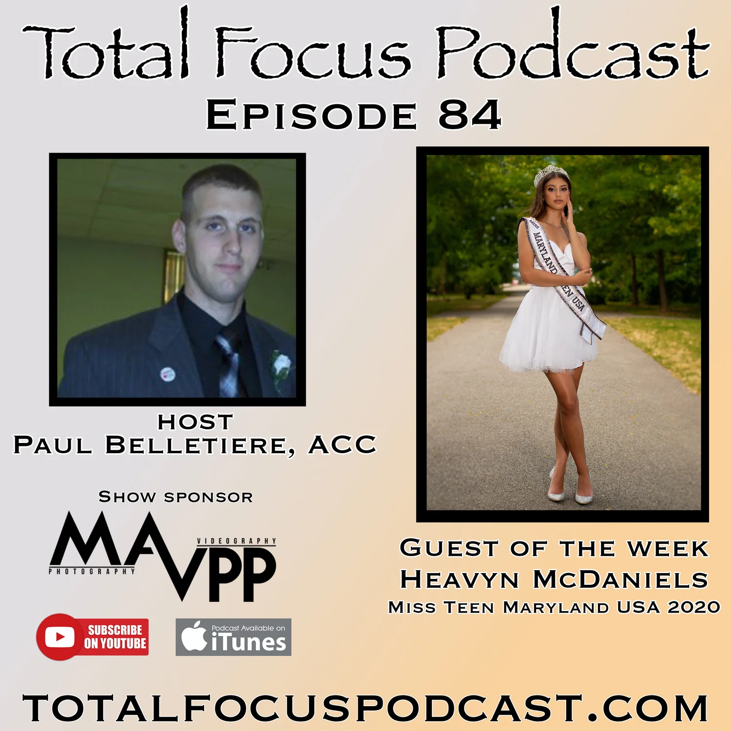 Total Focus Podcast E84 With Heavyn McDaniels episode artwork