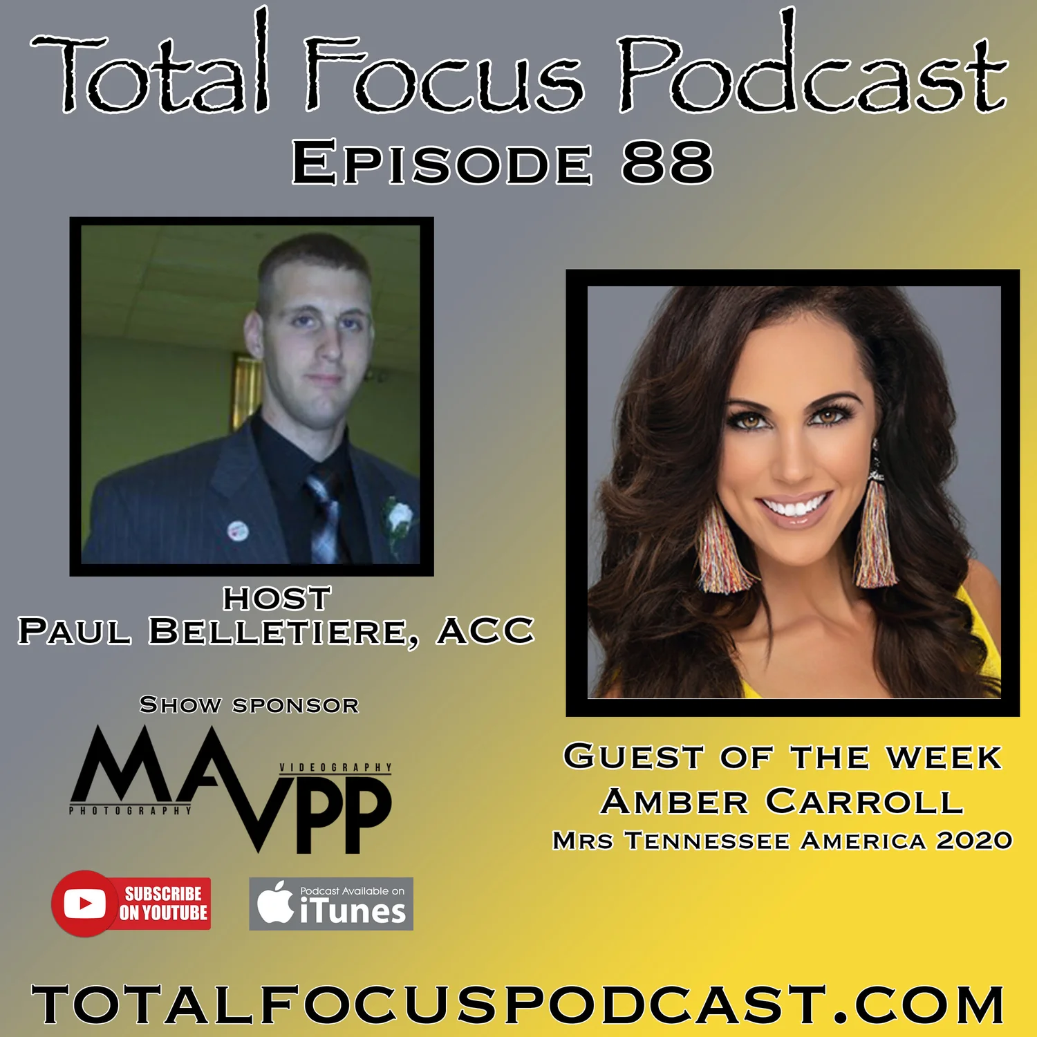 Total Focus Podcast E88 With Amber Carroll episode artwork