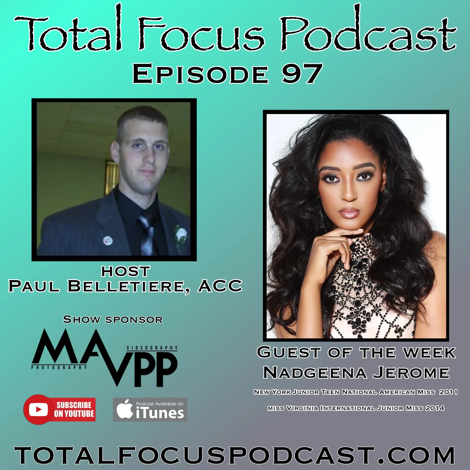 Total Focus Podcast E97 With Nadgeena Jerome episode artwork