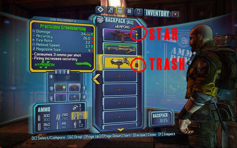 Auto Selling Guns In Borderlands 2 Hey Will Dot Com