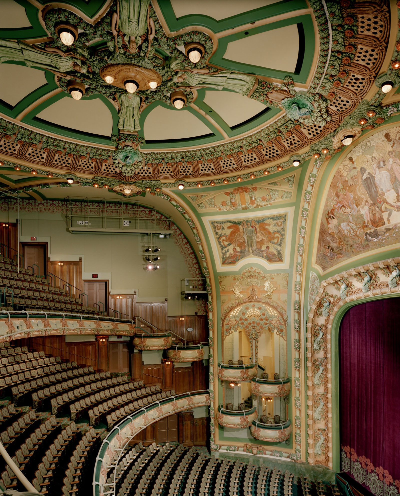 New Amsterdam TheatreM.Arch Architects was hired by the New York City Economic Development Corporation to perform a comprehensive facilities analysis of the New Amsterdam Theatre. The work involved extensive studies of all the existing structu…