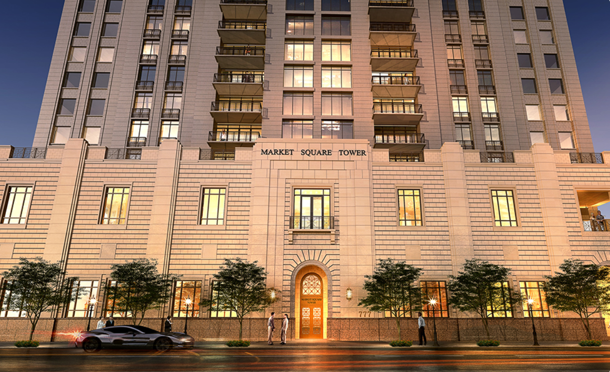 Market Square Tower nears completion adding to Houston skyline
