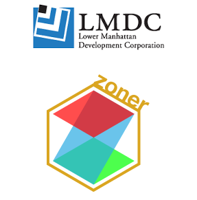 Zoner presents at former headquarters of Lower Manhattan Development Corporation 