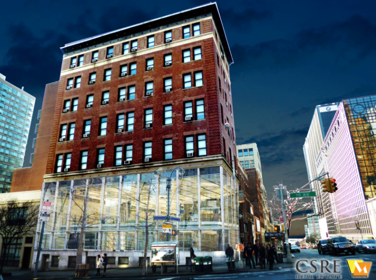 M.Arch Architects provide marketing graphics with conceptual rendering of 500 West 57th Street