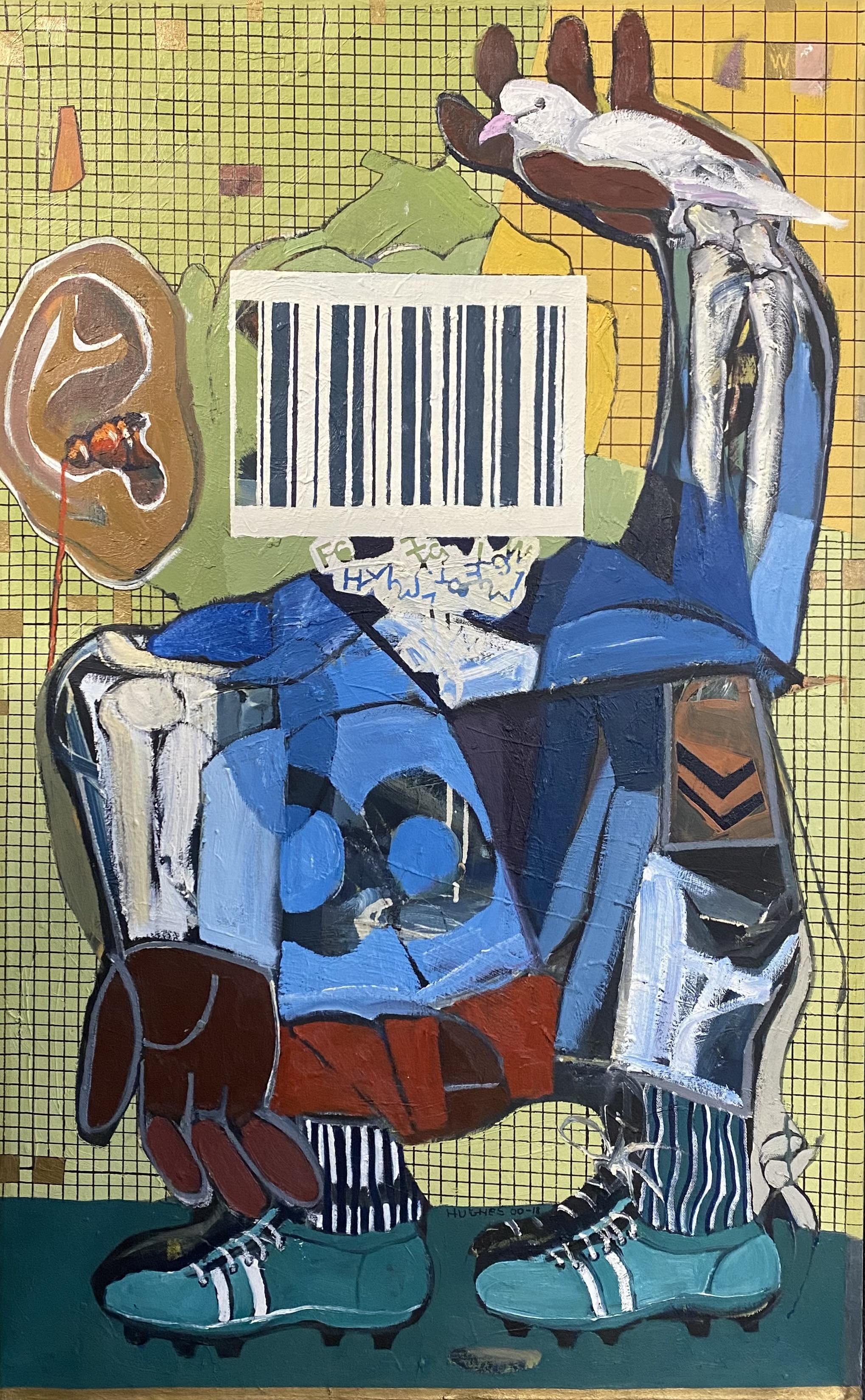 Number 8, 2000-2023, 30x48 inches, mixed media on canvas