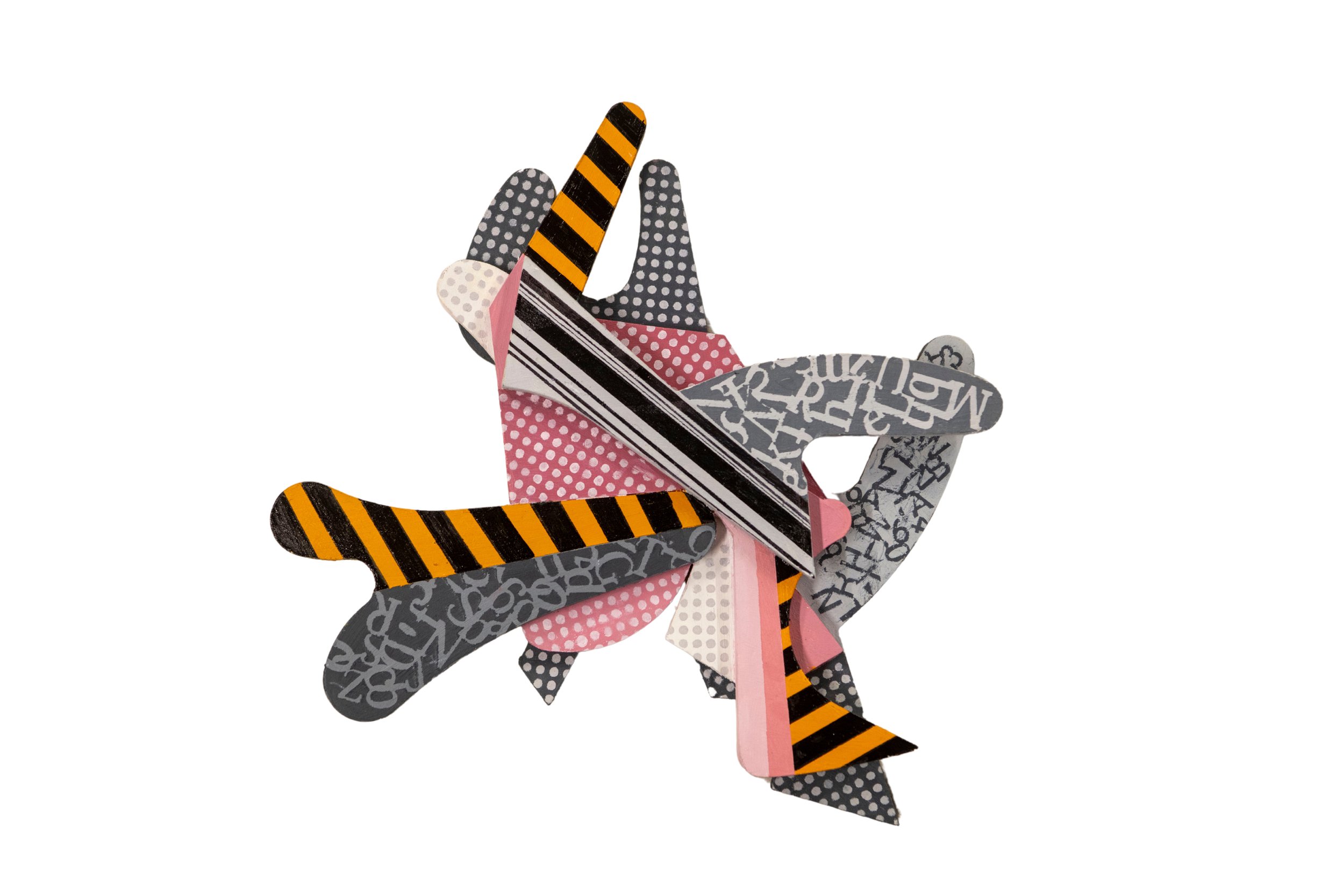 Chroma 15, 2024, dimensions vary, mixed media on wood