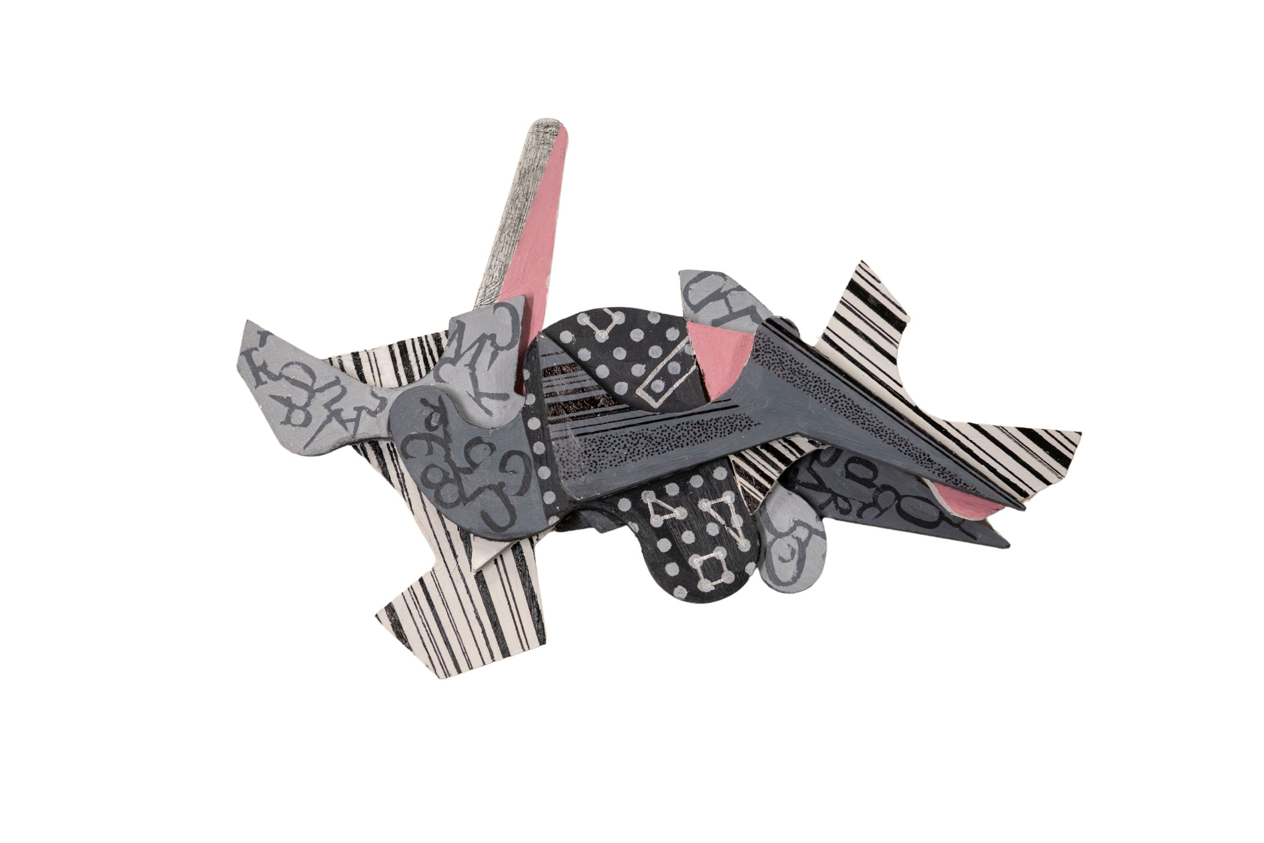 Chroma 6, 2024, dimensions vary, mixed media on wood