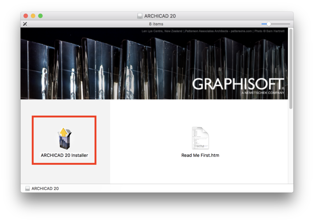 ARCHICAD/BIMcloud instalimi nuk starton në macOS 10.12 Sierra