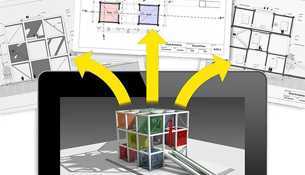 BIM Vizualizimi ARCHICAD STAR(T) EDITION 2017 sjell vizualizimin e projektit në një hap përpara duke mundësuar krijimin e "BIMx Hyper-models" dhe pamjet e "two-point perspective views". -BIMx Hyper-models mund të eksportohet, duke ofruar navigimin e përmbajtjes së projektit 2D të integruar në 3D të ndërtesës virtuale, si dhe prezantimin interaktiv të BIM projektit në pajisjet mobile. -Në pamjet e 3D perspektivës, Përdoruesit mund të kalojnë në "two-point perspective" nga çfardo pozite të kamerës, duke e rruajtur pozitën origjinale dhe këndin e pamjes. Si rezultat, të gjitha skajet vertikale shëndrohen vertikale në projeksionin e perspektivës.