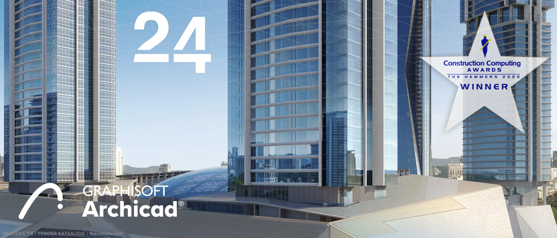 Archicad 24 fiton vendin e parë për të 10-tën herë me radhë